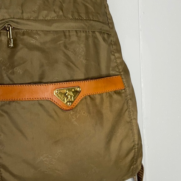 Maison Mollerus Green Olive Backpack - Picture 12 of 16